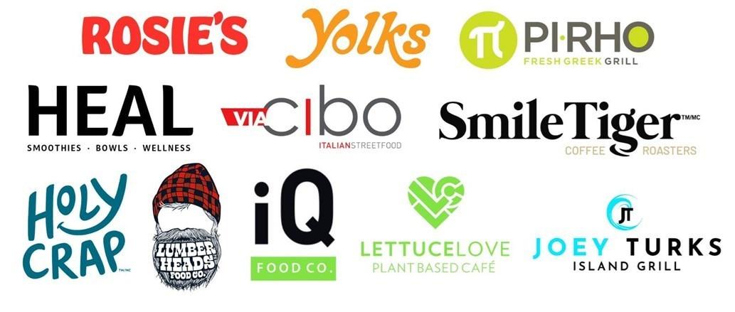 A group of logos with different colors

AI-generated content may be incorrect.